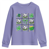 St Patricks Day Soccer Youth Sweatshirt Irish Pride Gift