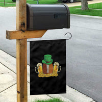 Funny Leprechaun Hat American Football Garden Flag