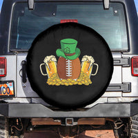 Funny Leprechaun Hat American Football Spare Tire Cover