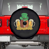 Funny Leprechaun Hat American Football Spare Tire Cover