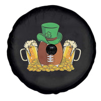 Funny Leprechaun Hat American Football Spare Tire Cover