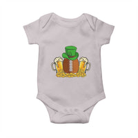 Funny Leprechaun Hat American Football Baby Onesie