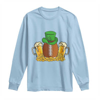 Funny Leprechaun Hat American Football Long Sleeve Shirt