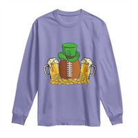 Funny Leprechaun Hat American Football Long Sleeve Shirt