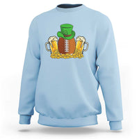 Funny Leprechaun Hat American Football Sweatshirt