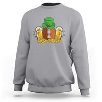 Funny Leprechaun Hat American Football Sweatshirt