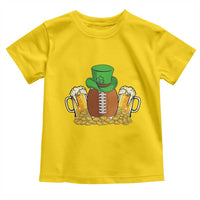 Funny Leprechaun Hat American Football Toddler T Shirt
