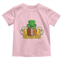 Funny Leprechaun Hat American Football Toddler T Shirt