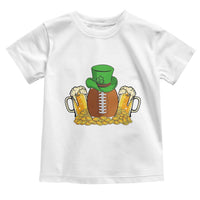 Funny Leprechaun Hat American Football Toddler T Shirt