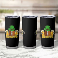 Funny Leprechaun Hat American Football Tumbler Cup