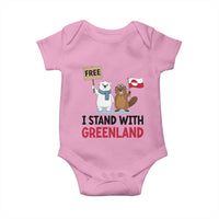 I Stand With Greenland Baby Onesie Anti Authoritarian Political Gag Gift
