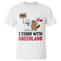 I Stand With Greenland T Shirt Anti Authoritarian Political Gag Gift