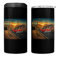 Route Highway 66 Raccoon 4 in 1 Can Cooler Tumbler Americana Road Trip