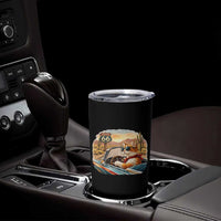 Route Highway 66 Cat Tumbler Cup Americana Road Trip