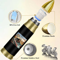 Funny Route Highway 66 Cat Lover Bullet Tumbler Mother Road Travel Gift