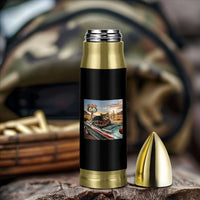 Funny Route Highway 66 Cat Lover Bullet Tumbler Mother Road Travel Gift
