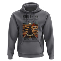 Route Highway 66 Mother Road Hoodie Vintage Distressed Road Trip Adventure