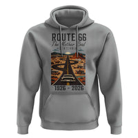 Route Highway 66 Mother Road Hoodie Vintage Distressed Road Trip Adventure