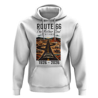 Route Highway 66 Mother Road Hoodie Vintage Distressed Road Trip Adventure