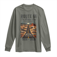 Route Highway 66 Mother Road Long Sleeve Shirt Vintage Distressed Road Trip Adventure