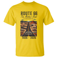 Route Highway 66 Mother Road T Shirt Vintage Distressed Road Trip Adventure