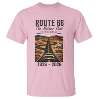 Route Highway 66 Mother Road T Shirt Vintage Distressed Road Trip Adventure