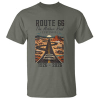 Route Highway 66 Mother Road T Shirt Vintage Distressed Road Trip Adventure