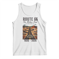 Route Highway 66 Mother Road Tank Top Vintage Distressed Road Trip Adventure