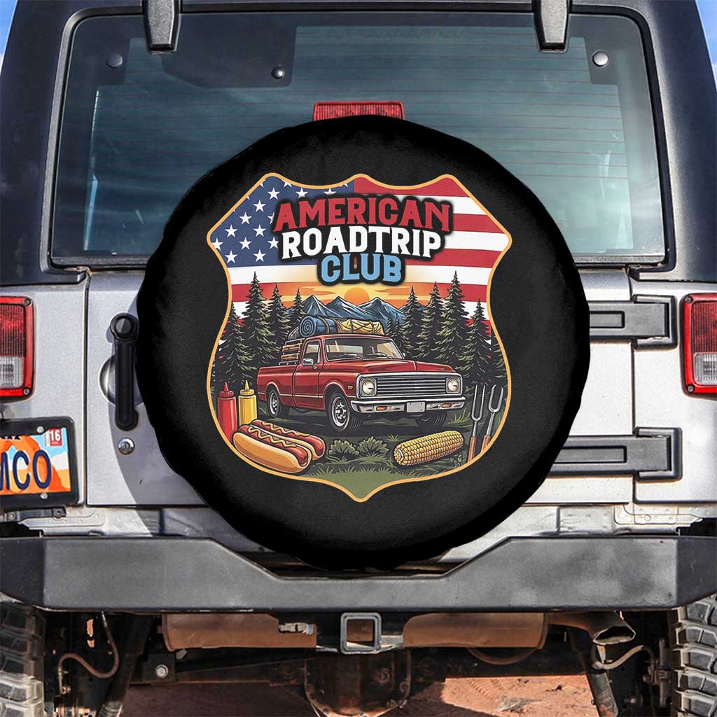 Route Highway 66 Spare Tire Cover Vintage American Roadtrip Club Road Trip