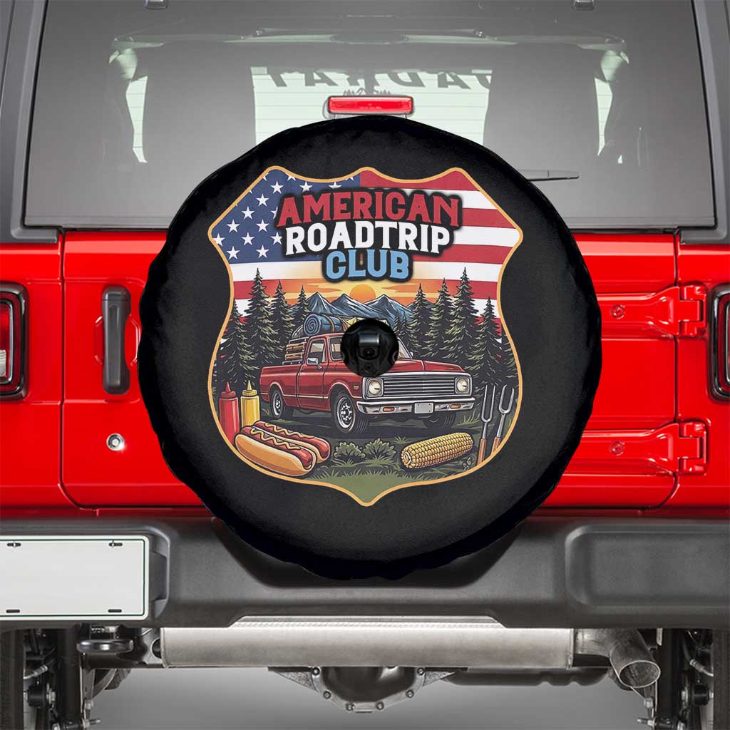 Route Highway 66 Spare Tire Cover Vintage American Roadtrip Club Road Trip