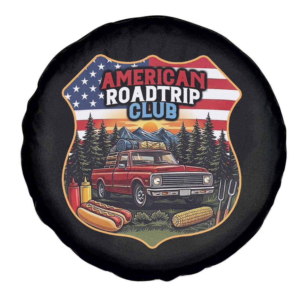 Route Highway 66 Spare Tire Cover Vintage American Roadtrip Club Road Trip