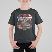 Route Highway 66 T Shirt For Kid Vintage American Roadtrip Club Road Trip