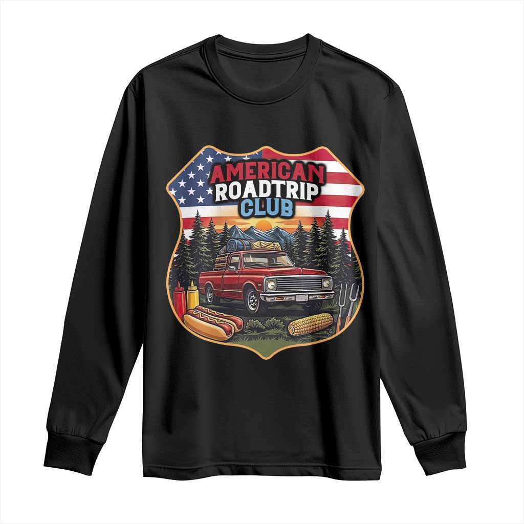 Route Highway 66 Long Sleeve Shirt Vintage American Roadtrip Club Road Trip