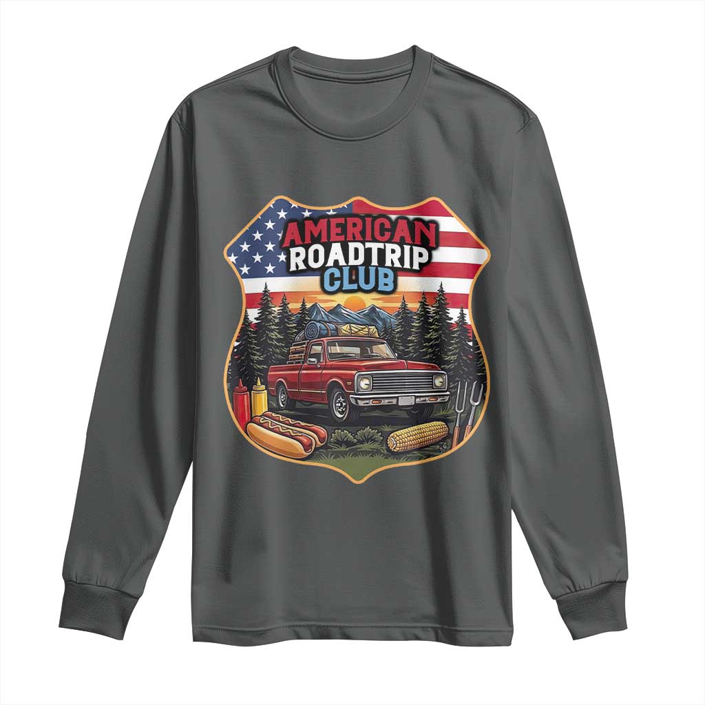 Route Highway 66 Long Sleeve Shirt Vintage American Roadtrip Club Road Trip