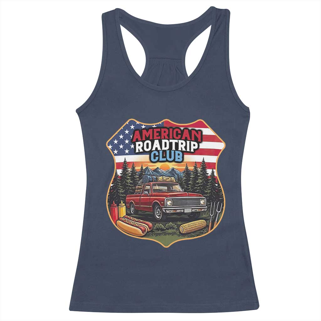 Route Highway 66 Racerback Tank Top Vintage American Roadtrip Club Road Trip