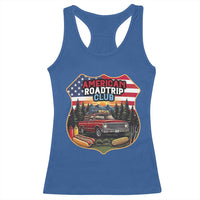 Route Highway 66 Racerback Tank Top Vintage American Roadtrip Club Road Trip