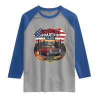 Route Highway 66 Raglan Shirt Vintage American Roadtrip Club Road Trip