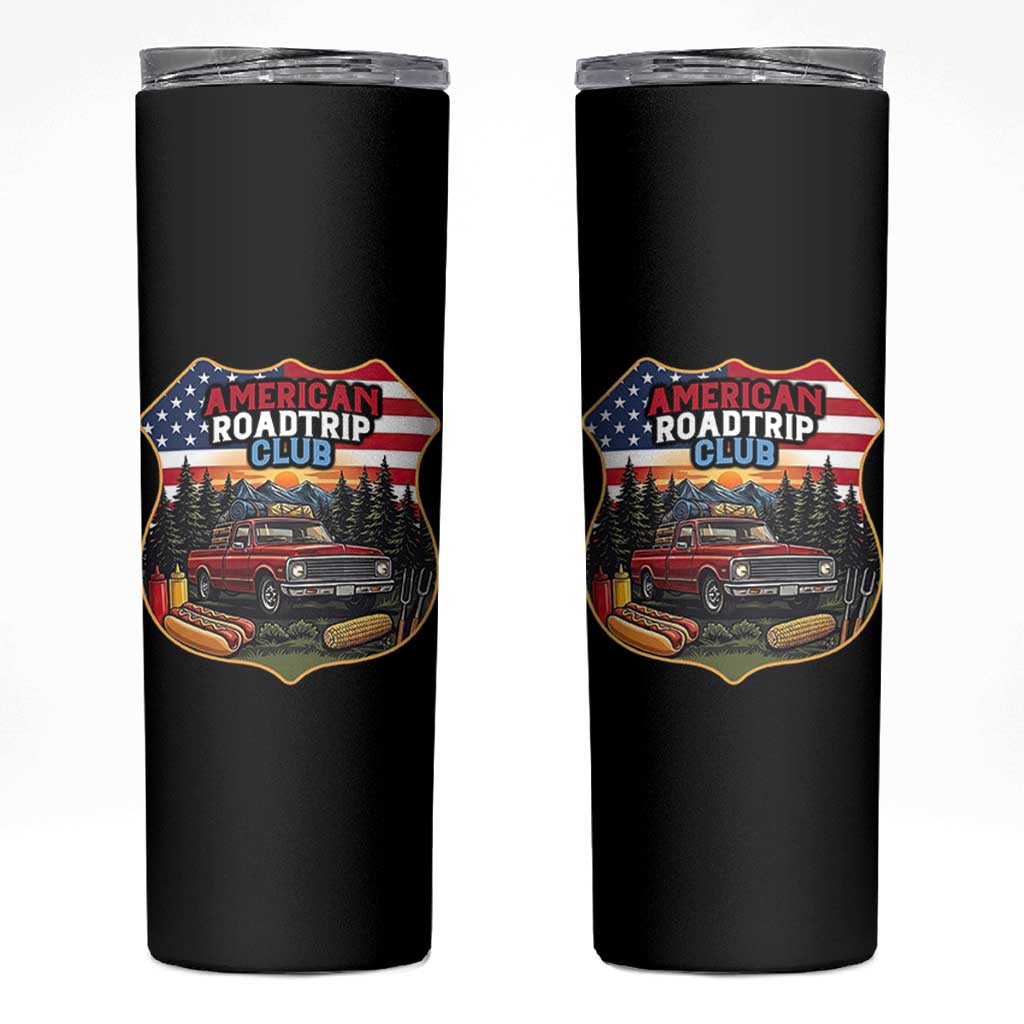 Route Highway 66 Skinny Tumbler Vintage American Roadtrip Club Road Trip