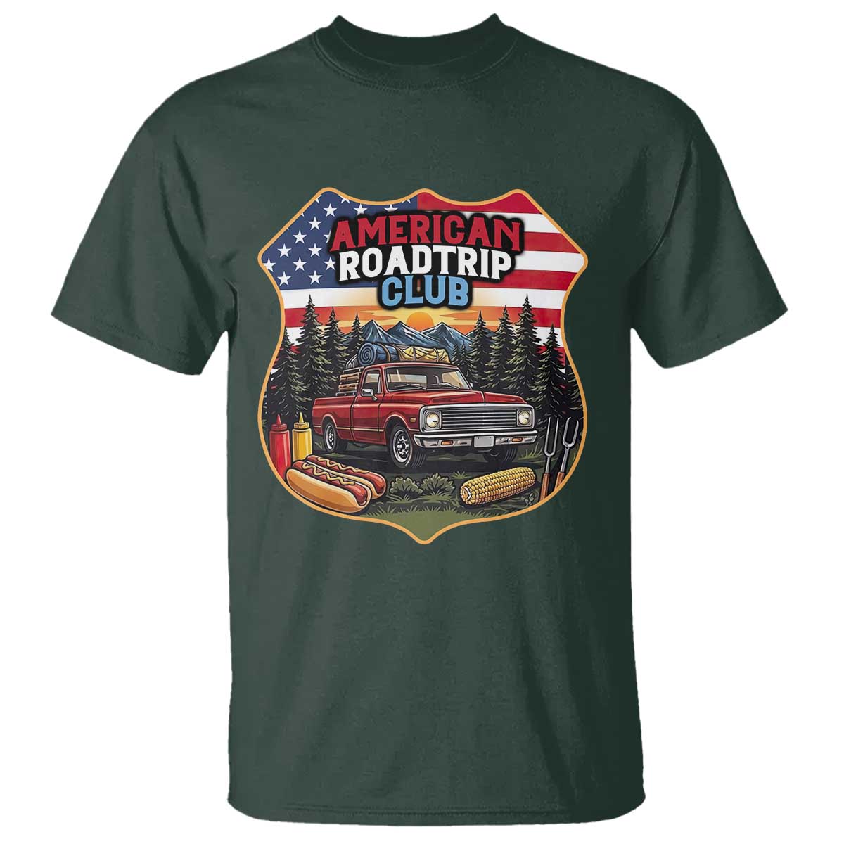 Route Highway 66 T Shirt Vintage American Roadtrip Club Road Trip