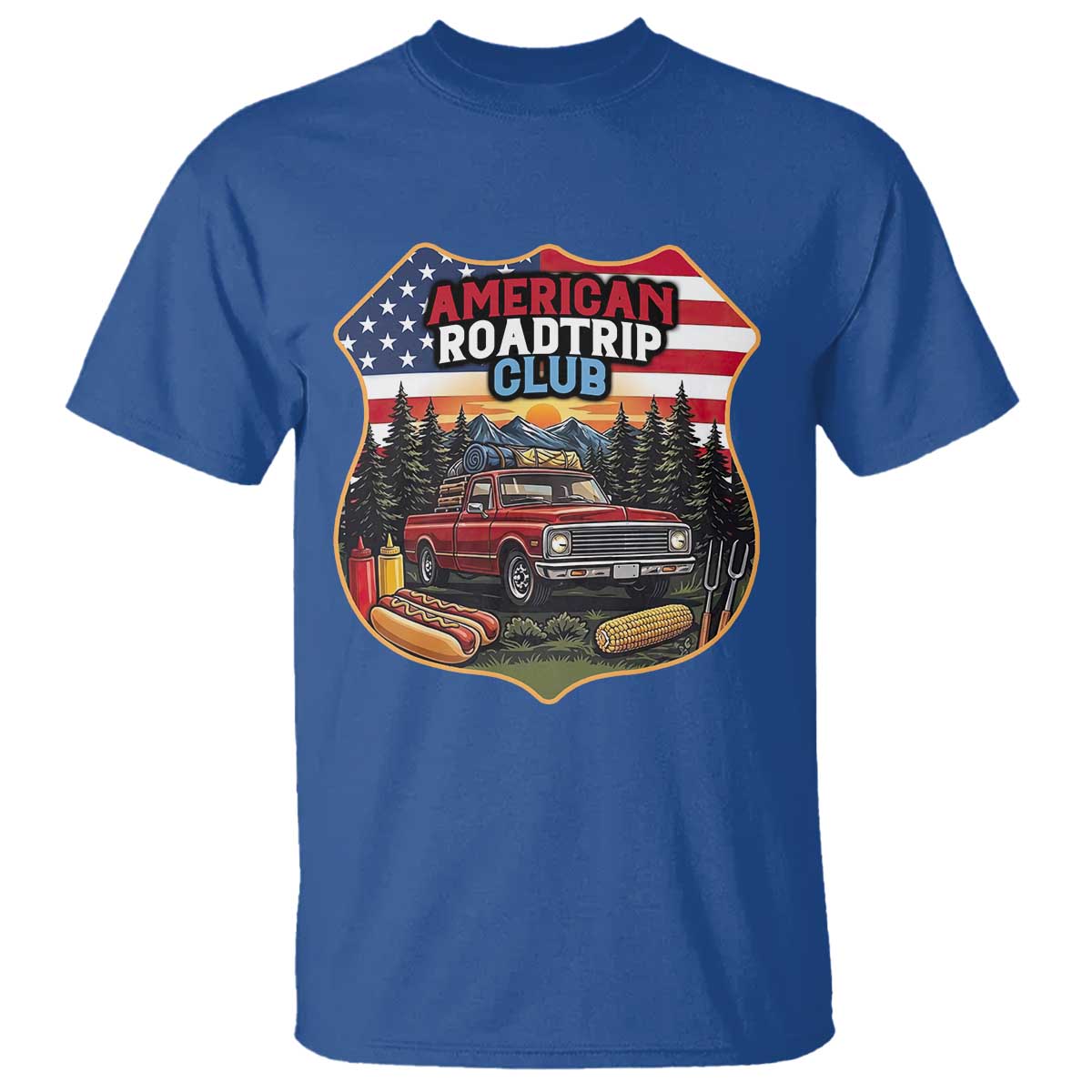 Route Highway 66 T Shirt Vintage American Roadtrip Club Road Trip