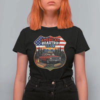 Route Highway 66 T Shirt For Women Vintage American Roadtrip Club Road Trip