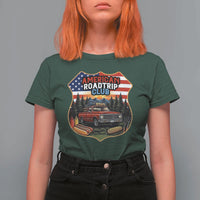 Route Highway 66 T Shirt For Women Vintage American Roadtrip Club Road Trip