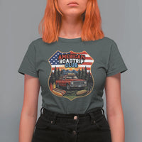 Route Highway 66 T Shirt For Women Vintage American Roadtrip Club Road Trip
