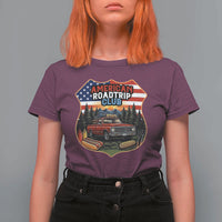 Route Highway 66 T Shirt For Women Vintage American Roadtrip Club Road Trip