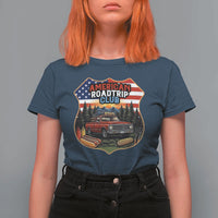 Route Highway 66 T Shirt For Women Vintage American Roadtrip Club Road Trip