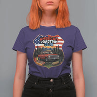 Route Highway 66 T Shirt For Women Vintage American Roadtrip Club Road Trip