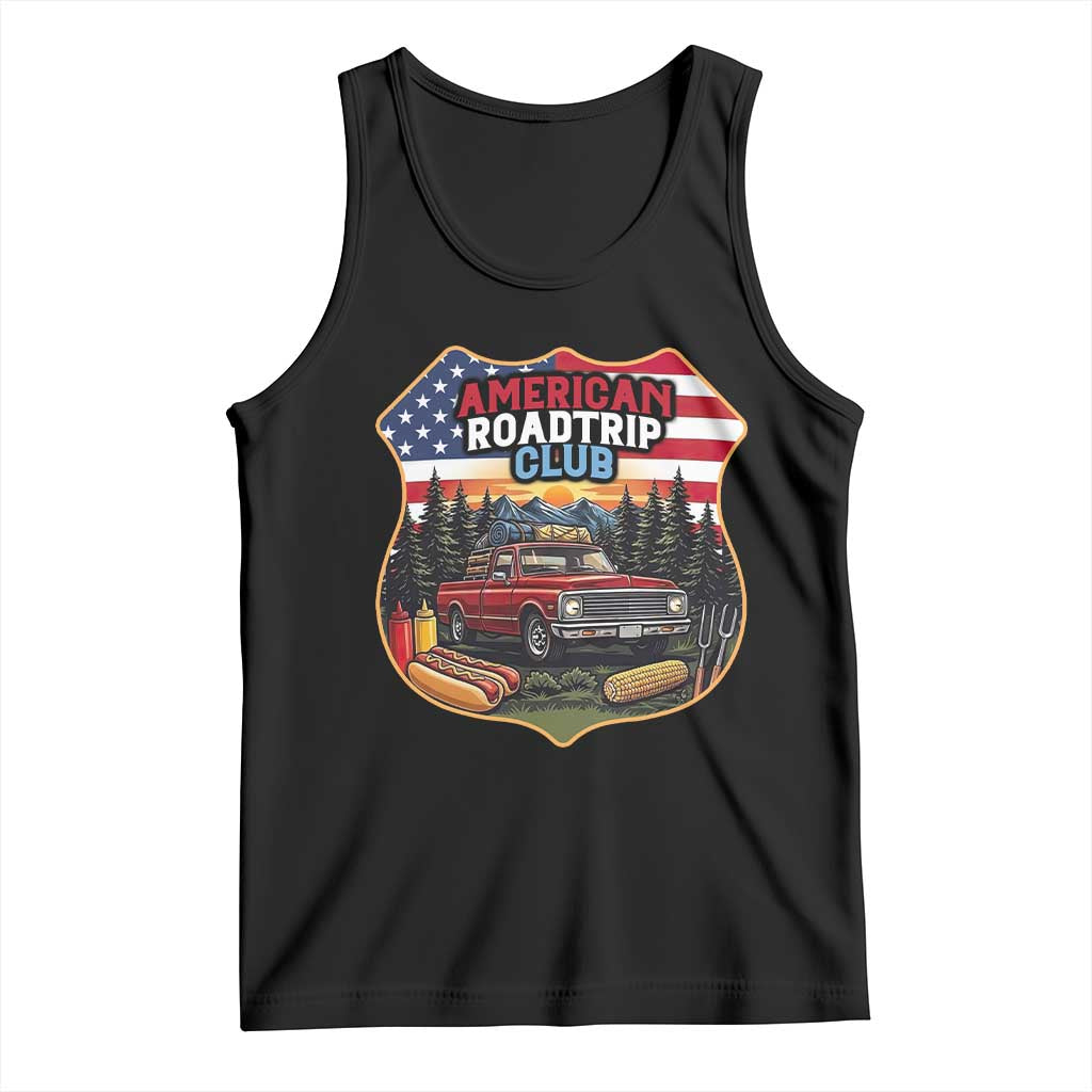 Route Highway 66 Tank Top Vintage American Roadtrip Club Road Trip