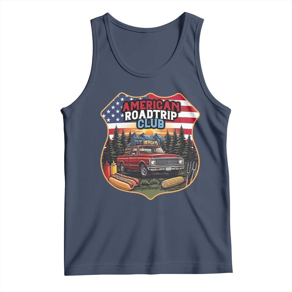 Route Highway 66 Tank Top Vintage American Roadtrip Club Road Trip