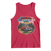 Route Highway 66 Tank Top Vintage American Roadtrip Club Road Trip