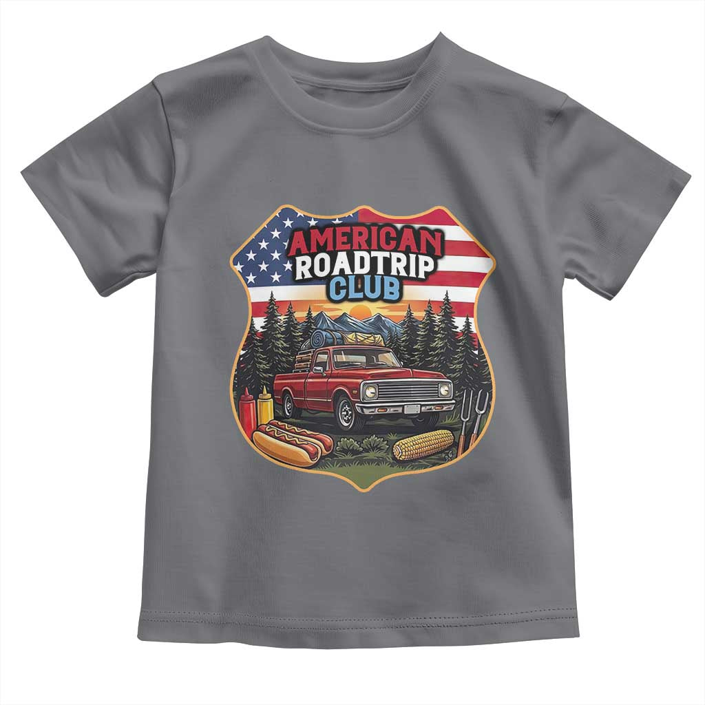 Route Highway 66 Toddler T Shirt Vintage American Roadtrip Club Road Trip